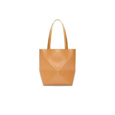 LOEWE MEDIUM PUZZLE FOLD TOTE IN SHINY CALFSKIN A657G50X01 04 (31.5*25.5*14.5cm)